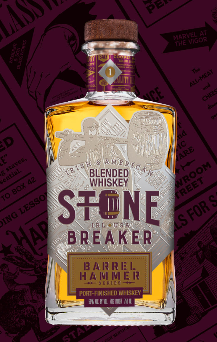 Stone Breaker Port Finished Whiskey Barrel Hammer Series
